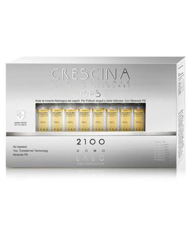 LABO CRESCINA transdermic MPS islands FOLLICOLARI ri-crescita 2100 fall protection hair men 20 ampoules