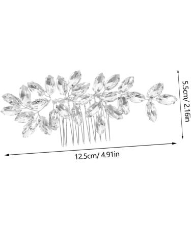 HAPINARY Crystal Hair Accessories Rhinestone Hair Comb for Bridal Sparkly Hair Comb Bridal Rhinestone Hair Comb Wedding Hair Comb for Bridal Wedding Hair Accessories Wedding Bride Hair Comb - Buy Online on SooperMarket.com