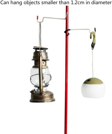 QWEQWE 2 Pcs Mini Camping Hook Hanger for Lanterns & Tents - Multi-use Hanging Hooks for Camping & Fishing - Buy Online on SooperMarket.com