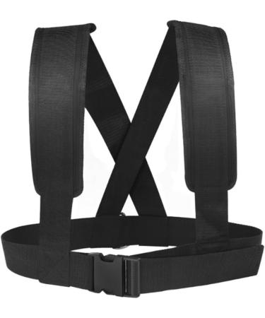 Adjustable Sled Harness for Tire Pulling | Speed Resistance Power Belt & Weight Trainer - Buy Online on SooperMarket.com