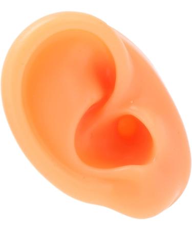Flexible Silicone Human Ear Model for Displaying Earrings - Reusable Fake Ear Right Side - Buy Online on SooperMarket.com