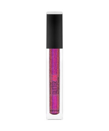 Maybelline Lip Studio Glitter Fix Glitter Lip Gloss Makeup  Wicked Tease  0.17 fl. oz. Wicked Tease 0.17 Fl Oz (Pack of 1)