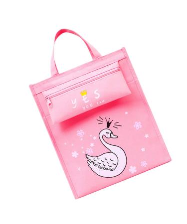 Cabilock Kids Tote Bags the Tote Bag Handbag Students School Bag Tote Tote Bag Pink School Bag Kids Crossbody Bag