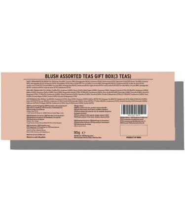 VAHDAM Assorted Tea Gift Set - Blush | 3 Tea Sampler Gift Box | Gluten Free | Natural Ingredients | Perfect Mother's Day Gift - Buy Online on SooperMarket.com