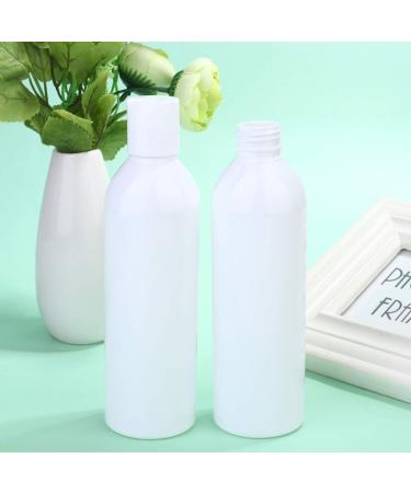Minkissy 6pcs Portable Dispensing Empty Bottles Clear Water Bottle Refillable Shampoo and Conditioner Cosmetic Containers Shampoo Bottles Empty Shower Gel Bottle White Travel Lotion Filling - Buy Online on SooperMarket.com