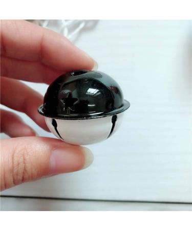 Colorful 4CM Jingle Bell - 30pcs for DIY Crafts, Pet Pendants, Holiday Party Decor or Key Chain - Buy Online on SooperMarket.com