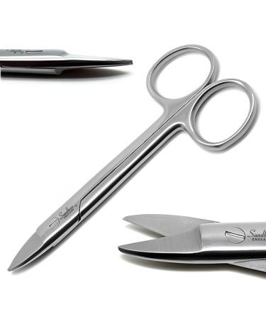 SANDBROS Crown Beebee Scissor Dental Instruments 4 inches - Manicure Nails Sewing Embroidery Felt Cutting