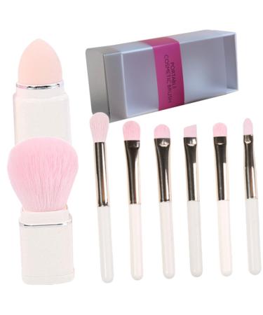 Balacoo 4 Sets Mini Makeup Brush Set Foundation Eyeshadow Blush & Sponges Perfect for Travel | Premium Artificial Fiber Makeup Brushes - Buy Online on SooperMarket.com