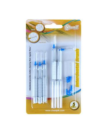 cleanpik Professional Interdental Cleaners Tight Teeth Mouthwash Mint 30 Count 1.0 1.2 mm