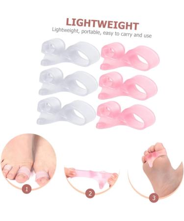 36 Pcs Double Hole Toe Spacers & Protectors for Bunion Relief - Pedicure Tools - Restore Toe Separators - 5.6x2cm (Pack of 3) - Buy Online on SooperMarket.com