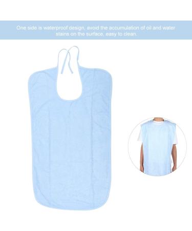 Adult Bib Skin-friendly Soft Waterproof Waterproof Bib Eating for(Light blue 50 * 90) - Buy Online on SooperMarket.com