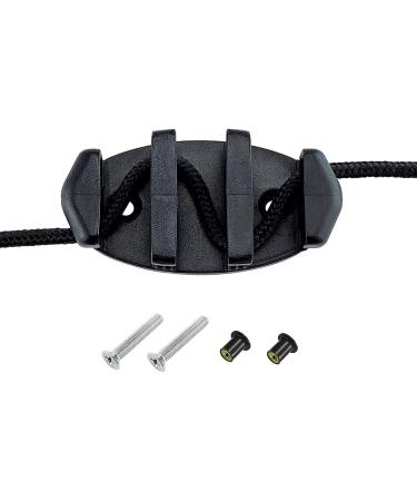 Nylon Kayak Zig Zag Cleats (Black  Pack of 2) - Buy Online on SooperMarket.com