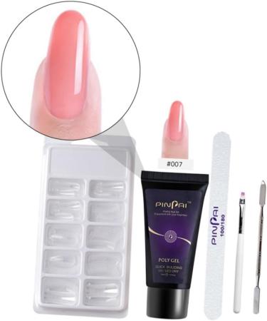Healeved 2 Sets Nail Extension Glue Set Nail Builder Gel Kit Manicure Kit Manicure Extension Gel Manicure Nail Art Lamp Nail Enhancement Trial Kit Nail Kits Nail Lamp Plastic Strengthen - Buy Online on SooperMarket.com
