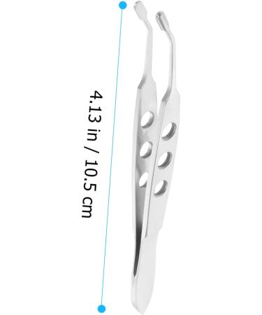 PLAFOPE Meibomian Gland Massage Forceps - Stainless Steel Pointy Tweezers for Eyelid Massage and Lash Extensions - Buy Online on SooperMarket.com