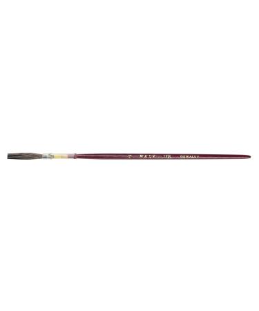 Andrew Mack Brown Kazan Squirrel Hair Lettering Quill Series 179L Size 4