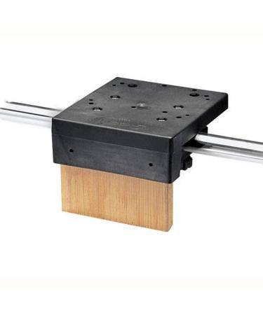 Scotty #1027 Rail Mount for all Scotty Downrigger Models Black Small
