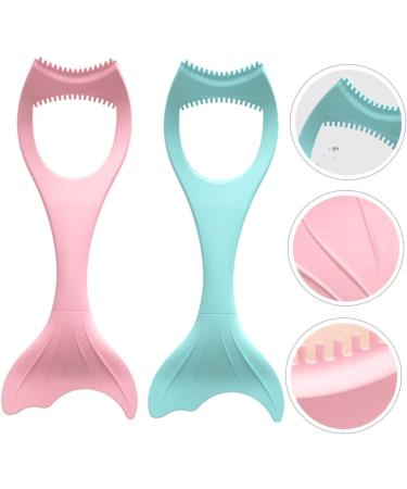 STOBOK 2pcs Mascara Brush Eyeshadow Brush Girl Makeup Tool Mascara Shield Mascara Applicator Set Eyelash - Buy Online on SooperMarket.com