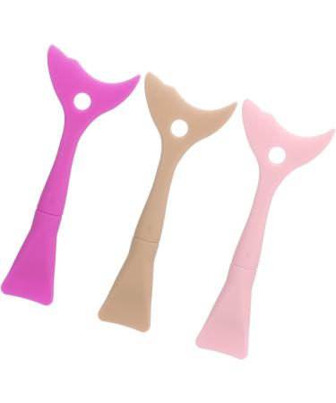 3pcs Reusable Silicone Eyeshadow and Mascara Shield Applicator Guard Pads Stencils Wing Tip Portable Easy Makeup Tool for Face Cream Mask - Buy Online on SooperMarket.com