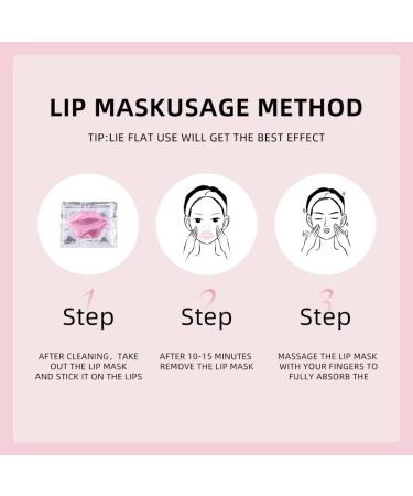 Buy Lip Mask - 30 Collagen Crystal Lip Masks & Moisturizing Cream for Plumping & Hydrating Lips - International Shipping Available - Buy Online on SooperMarket.com