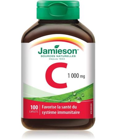 Jamieson Vitamin C 1 000 mg 100 Count (Pack of 1) - Buy Online on SooperMarket.com