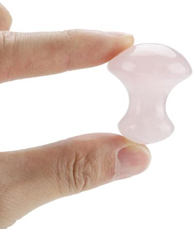 Buy BORDSTRACT Rose Quartz Massage Stone - Natural Mushroom-Shaped Face Tool for Wrinkle Removal & Facial Lift - Ideal for Home Massage - International Shipping Available - Buy Online on SooperMarket.com