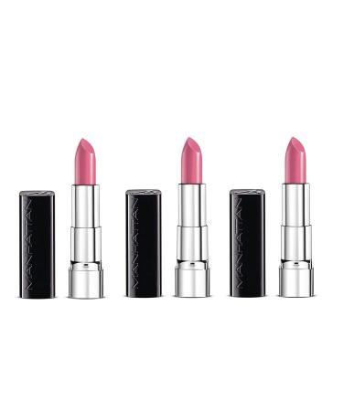 Manhattan Moisture Renew Lipstick creamy lipstick moisturising intense long-lasting (pack of 3) (700 Pink Chi)