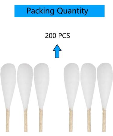 Precision Cotton Swabs for Gun Cleaning Makeup & Pet Care - 200 Large Sticks (6 Long Sticks) - Buy Online on SooperMarket.com