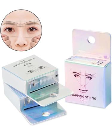 Healeved 2pcs Eyebrow Locating Tool Convenient Eyebrow Ruler Simple Mapping Ruler - Buy Online on SooperMarket.com