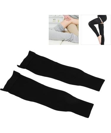 Calf Compression Stockings for Men - 23-32 mmHg Full Leg Sleeves for Varicose Veins Treatment (XL) - Footless High Compression - Buy Online on SooperMarket.com