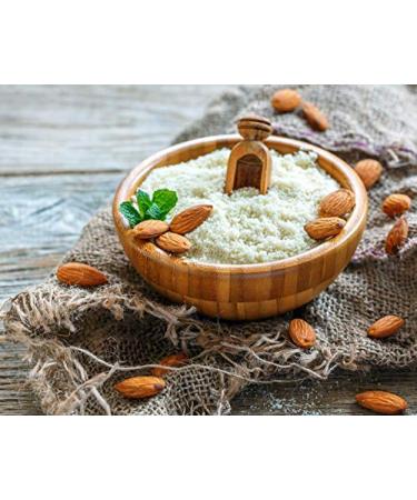 1 lb Organic Non-GMO Whole Raw Unpasteurized Almonds - Vegan Kosher Bulk Keto Snack - Vitamin E Protein - Almond Milk Nut Butter Desserts - 1 lb Pack - Buy Online on SooperMarket.com