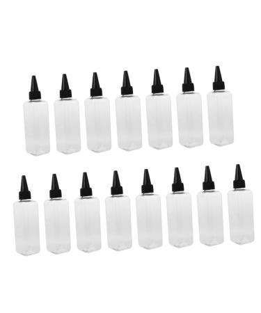 NOLITOY 15pcs Applicator Bottle Hair Colour Shampoo Hair Dye Squeeze Bottles for Hair Shampoo Color Hair Dye Hair Color Applicator Hair Color Bottle Applicator Tip Tool Modeling