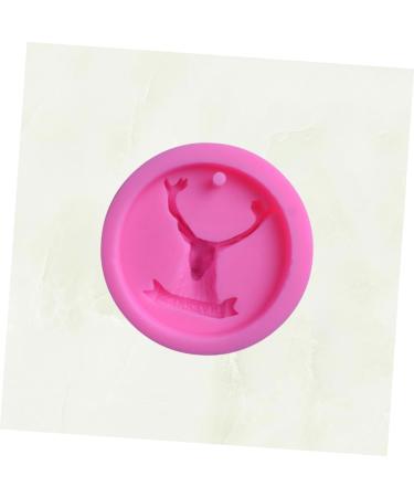 HAPINARY DIY Reindeer Candy Mold Chocolate Candy Molds Xmas Candy Cakesicles Mold Candles for Cake Christmas Candle Moulds Christmas Chocolate Molds Chocolate Silicone Molds 3D Gift Soap Violet 9.00X9.00X2.70CM - Buy Online on SooperMarket.com