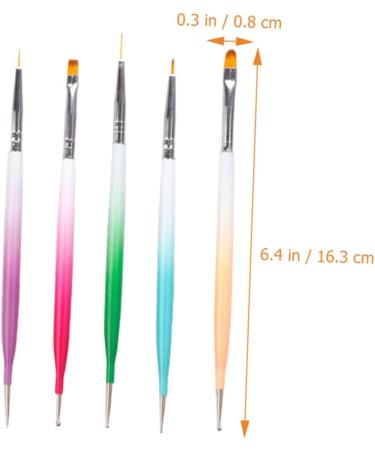 minkissy 3 Sets Nail Pen Manicure Abs Painting Pen - Buy Online on SooperMarket.com