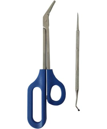 Long Handled Toenail Scissors and Clippers for Thick Nails Set Great for People with Difficulty Their Toes - Buy Online on SooperMarket.com