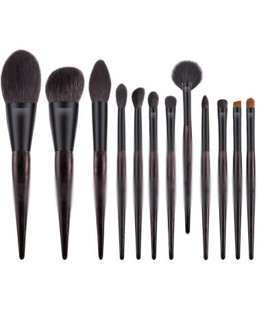 DFHBFG 12-Piece Complete Brush Set - Concealer Spot & Loose Powder Brushes for Flawless Makeup Application | International Shipping Available - Buy Online on SooperMarket.com