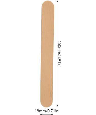 Socobeta 300PCs Multifunctional Waxing Craft Sticks - Birch Wood Hair Removal Applicators for Home Use - Buy Online on SooperMarket.com