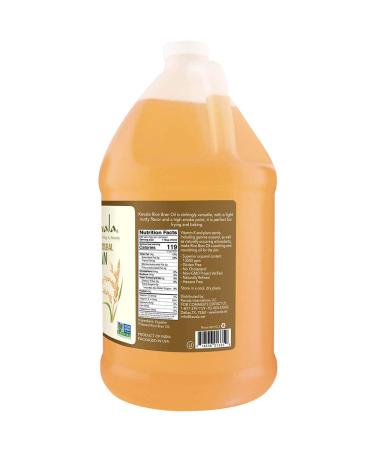 Kevala Rice Bran Oil 1 Gallon - Premium Natural Expeller Pressed - Buy Online on SooperMarket.com