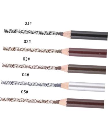 Beavorty 4 pcs brown eye shadow highlighter pencil dark brown eyeliner Brown Eyebrow Pencil longlasting - Buy Online on SooperMarket.com