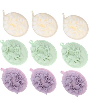 NOLITOY 18 Pcs Mesh Shower Ball - Soft Bath Sponge & Loofah Puff Accessories for Ultimate Scrubbing | International Shipping - Buy Online on SooperMarket.com