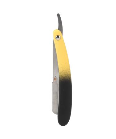 Manual Beard Blade Holder Portable Stainless Steel Beard Blade Holder with Gradient Color Safe and Ergonomic for Facial Care