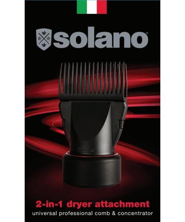Solano 2-in-1 Dryer Attachment - Versatile Hair Styling Tool for Effortless Drying & Styling | International Shipping Available - Buy Online on SooperMarket.com