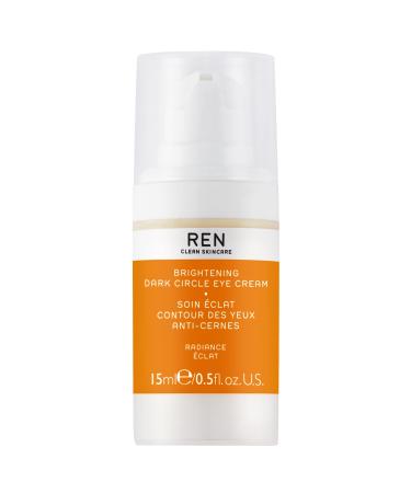 REN Clean Skincare - Dark Circle Eye Cream - Brightens and Firms Under Eye Apperance - Antioxidant Blend Targets Puffiness - Lighweight and Moisture Boosting Formula, 1.7 Fl oz