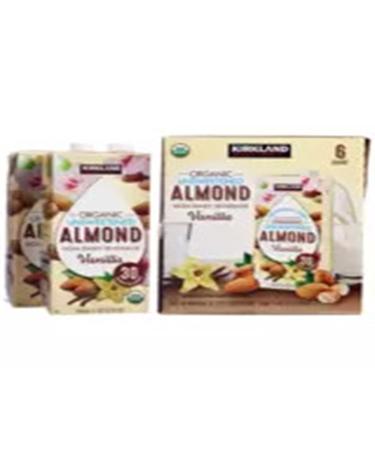 Kirkland Signature Organic Almond Unsweetened Beverage 31.9 Fl Oz Pack of 6 - Buy Online on SooperMarket.com