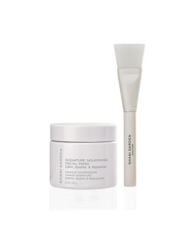 SHANI DARDEN SKINCARE Signature Nourishing Facial Mask A Nourishing Bentonite Clay Mask for Soothing Face Redness and Irritation with Colloidal Oatmeal and Squalane 2.1 fl oz