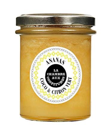 La Chambre Aux Confitures Pineapple Coconut Lime Jam from France 200g Pineapple Coconut Lime