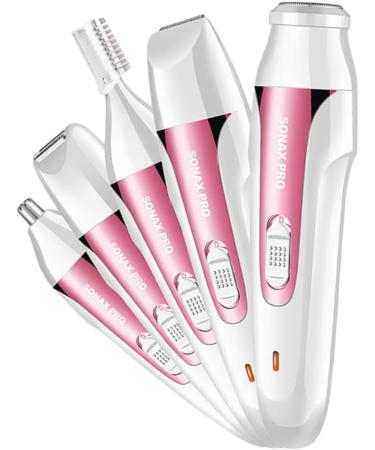 Angoily 5-in-1 Electric Nose Hair Trimmer & Razor Blades for Men - Ultimate Nose Hair Removal & Grooming Solution - Buy Online on SooperMarket.com
