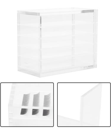 Premium 5-Layer Eyelashes Storage Box | Organizer Case for False Eyelashes & Adhesive Pallet | Durable Makeup Storage Solution - Buy Online on SooperMarket.com
