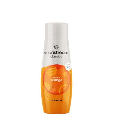 SodaStream Orange syrup 1 bottle makes 9 liters of ready-to-drink beverage prepared in seconds and always fresh 440 ml