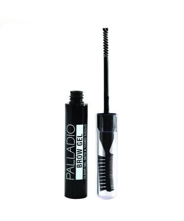 Palladio Brow Styler Clear Brow Gel  Innovative Formula  Holds and Grooms Brows  Brow Setter  Natural Look  Lightweight  Multi-Purpose Conditioning Formula  Doubles as a Clear Mascara  Clear