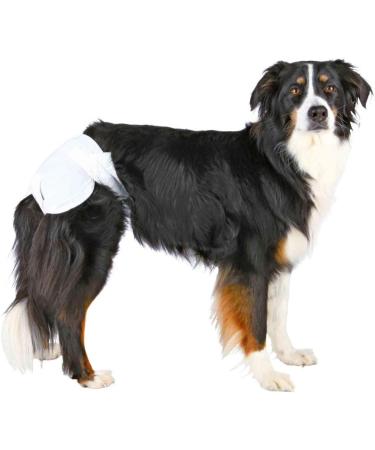 Trixie Dog Diapers M-L (12 Pack) for Bitches - White Fits 36-52 cm | International Shipping Available - Buy Online on SooperMarket.com